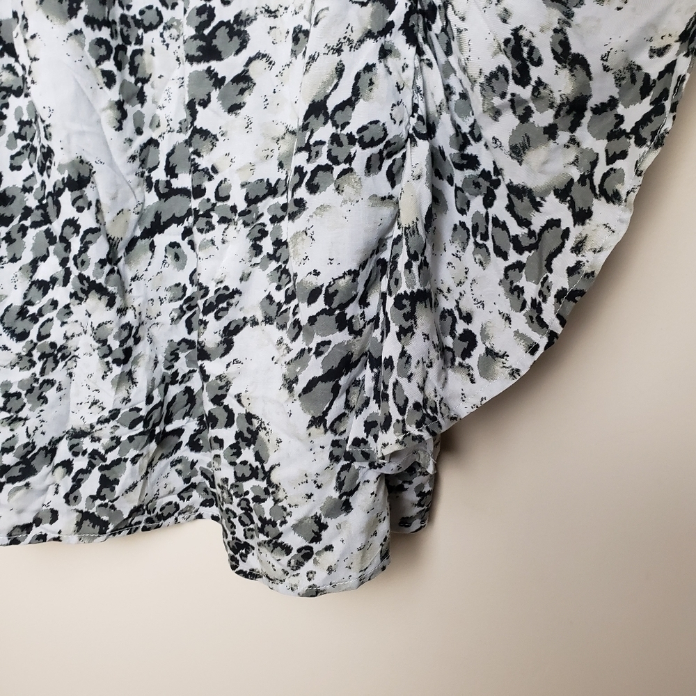 KORI America Ruched Ruffle Blouse - Picture 3 of 9